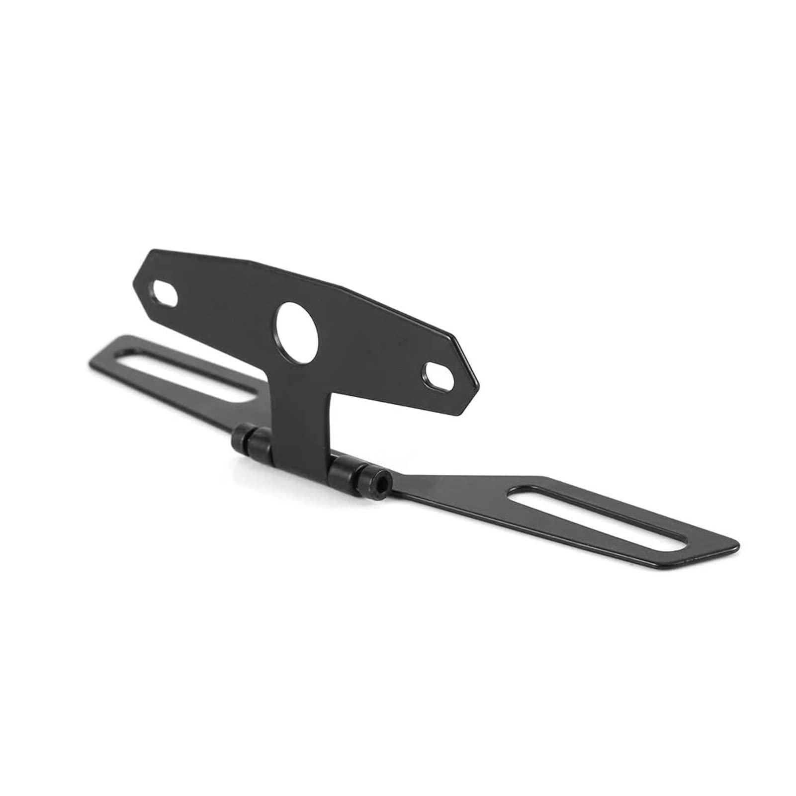 ANKIA Universal Adjustable Motorcycle Fold License Plate Tail Light Holder Motorbike License Plate Mount Holder Bracket for Suzu