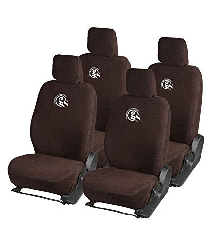 Gursudarshan Towel Split Car Seat Cover for Maruti Wagon R StinCoffee (Coffee)