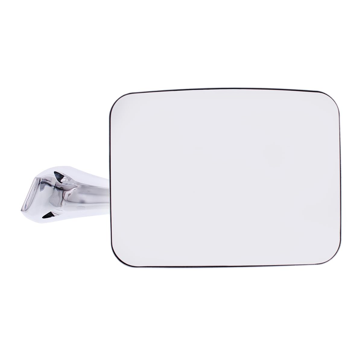 United Pacific C707202 Chrome Exterior Sport Mirror Assembly For 1970-72 Chevy & Gmc Trucks, Chrome Mirror Arm & Housing - Passe