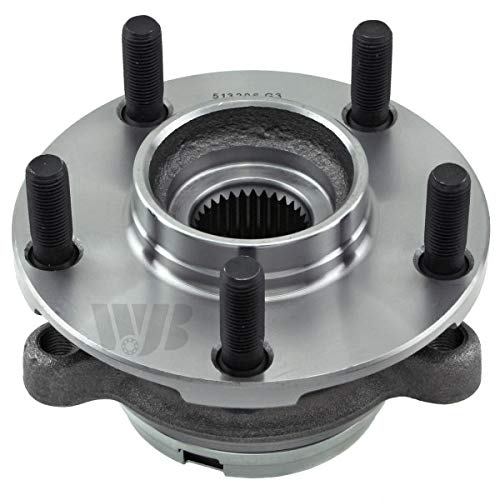 Wjb Wa513296 - Front Wheel Hub Bearing Assembly - Cross Reference: Timken Ha590252 / Moog 513296 / Skf Br930745