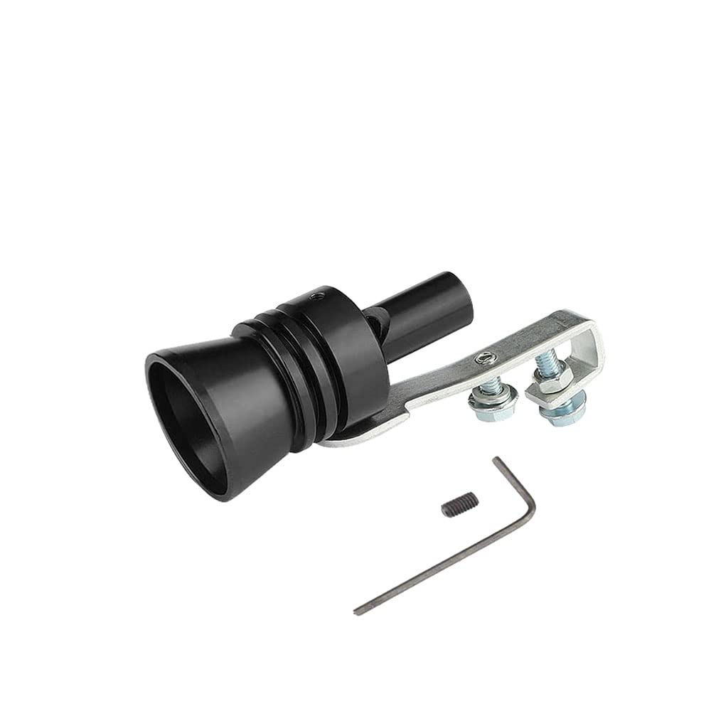 Car Turbo Whistle, Aluminum Alloy Universal Turbo Whistle, XL Size Aluminum Alloy Universal Turbo Sound Exhaust Muffler Pipe Whi