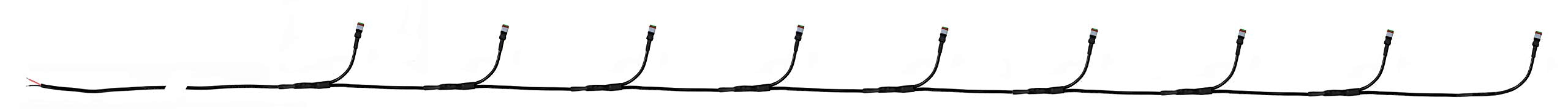 Quake Led Qlb1005 10 Pod Power Wire Harness 12 Foot