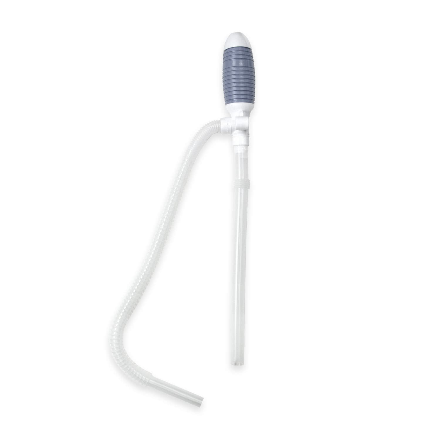 TERA PUMP Durable Manual Fuel Transfer Pump Siphon, Hand Siphon Pump for Gasoline, Diesel, Light Oils, Kerosene, Non-Potable Wat