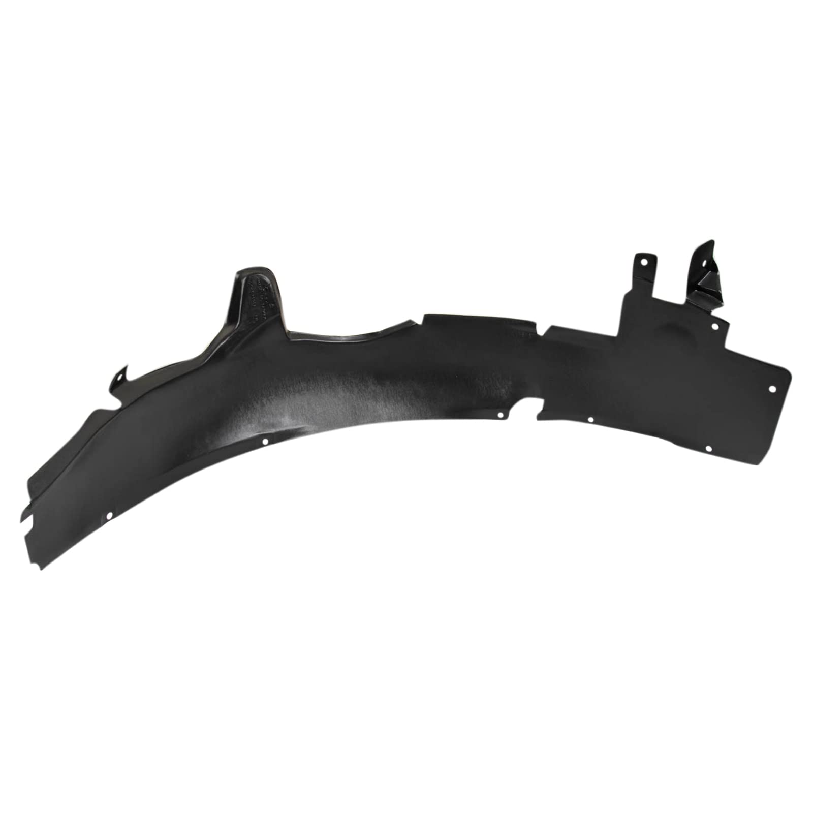 Trq Front Inner Fender Liner Set Compatible With 2006-2007 Chevrolet Monte Carlo Gm1250126 Gm1251126