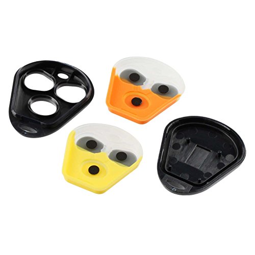 Key Fob Keyless Entry Remote Shell Case & Pad Fits Viper Ezsdei474V - 3 Button