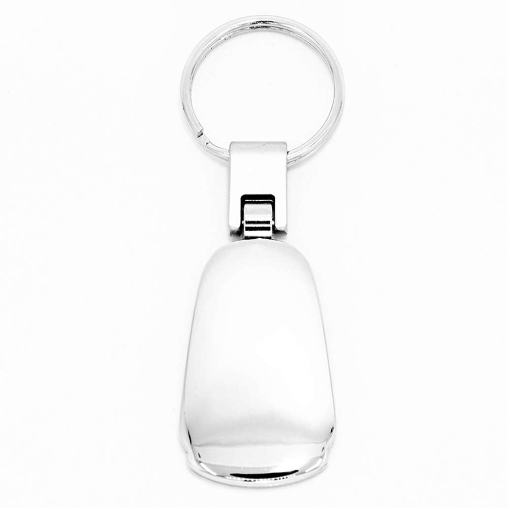 Au-Tomotive Gold, Inc. Dodge Chrome Metal Tear Drop Auto Key Chain