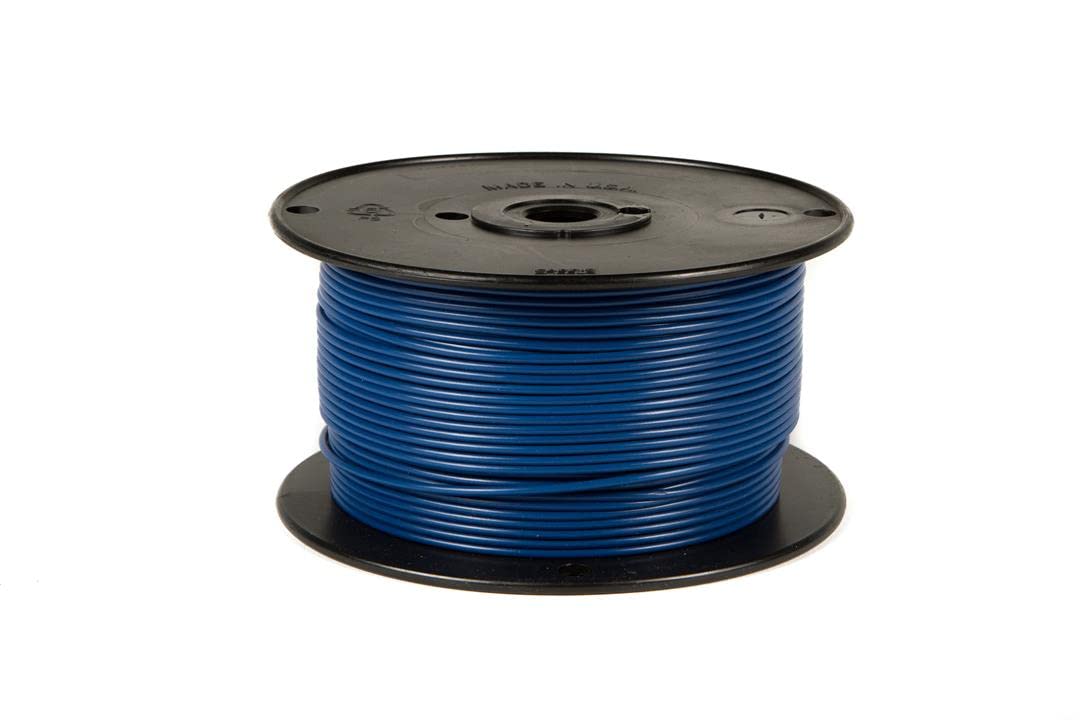 Wirthco 81108 Pvc-Insulated 18 Awg Primary Wire - 100', Blue