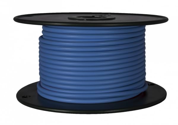 Wirthco 81108 Pvc-Insulated 18 Awg Primary Wire - 100', Blue