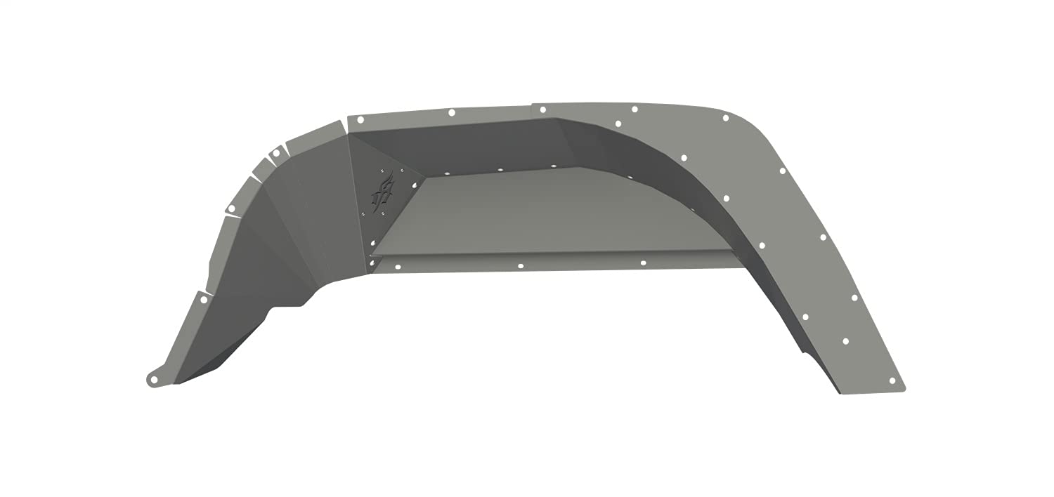 Road Armor - 2020 Jeep Gladiator Jt Stealth Rear Fender Liner Body Armor - Raw (520Lfr0Z)