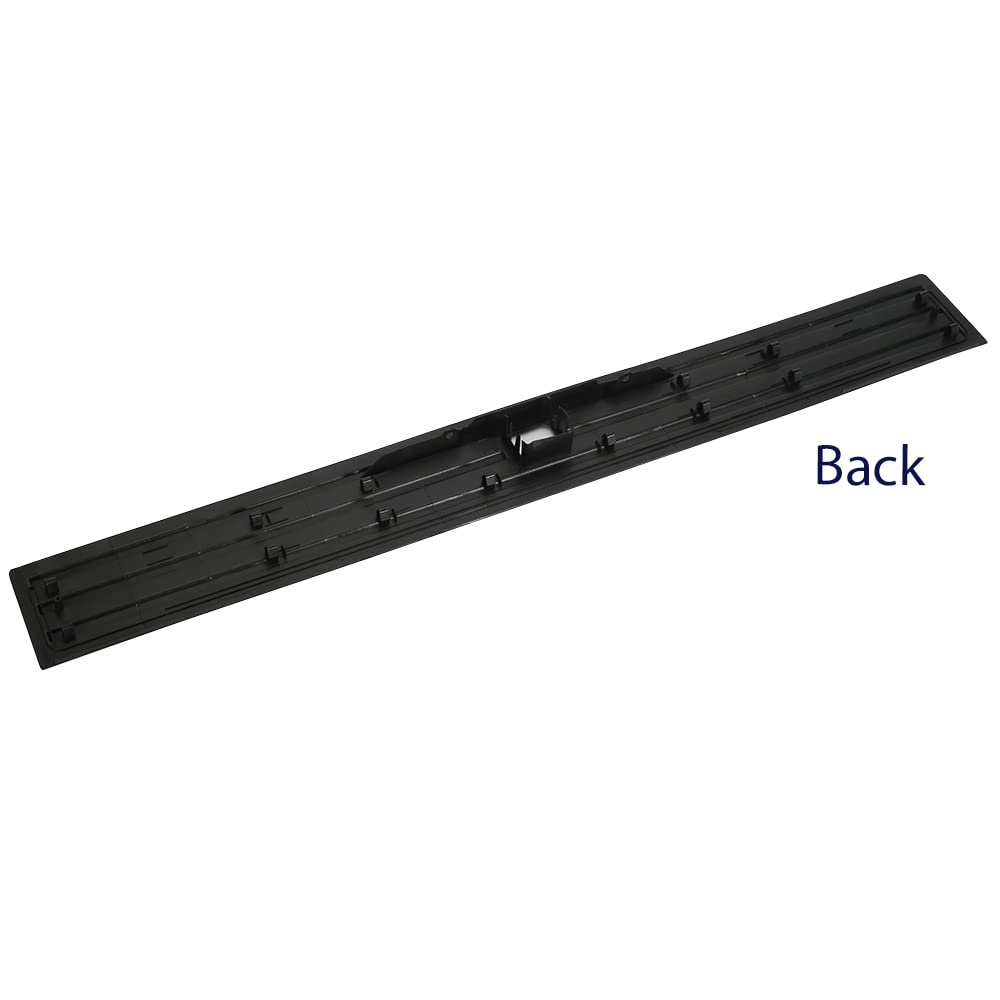 G-Plus Tailgate Cap Pad Molding Trim Compatible With Ford F150 2015-2020 W/Black Tailgate Flexible Step & W/Release Button (Not