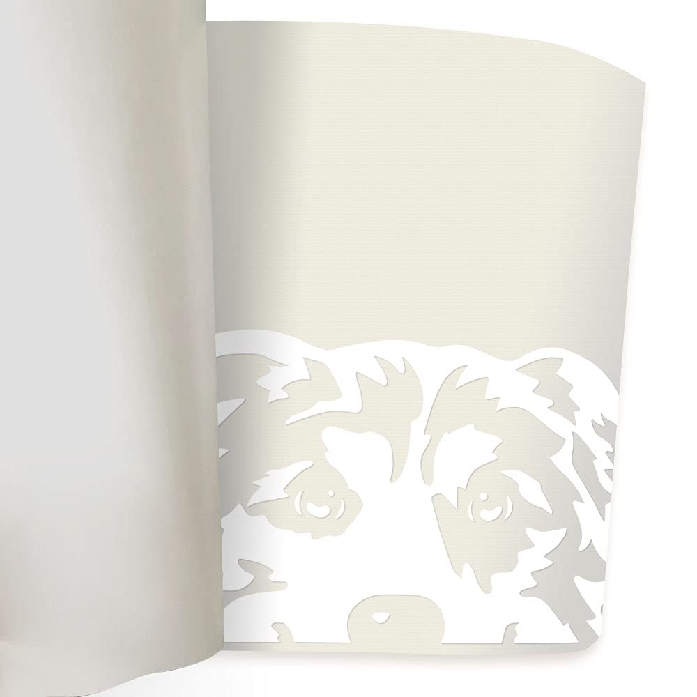 Wirester 6 Inch Clear Vinyl Decal Sticker Decoration For Car Window (Or Any Flat Surface) - Australian Shepherd