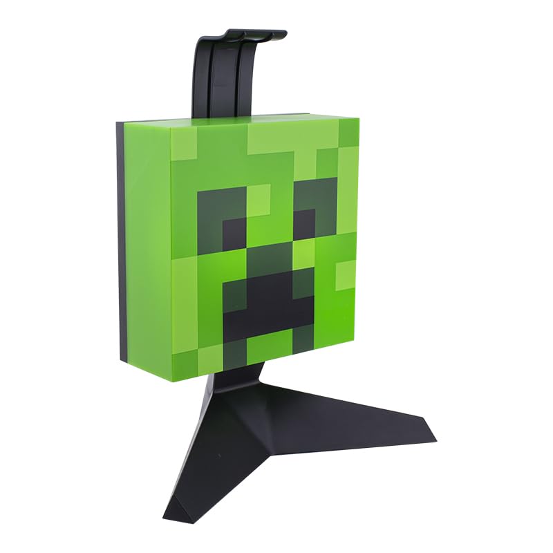 Paladone Minecraft De Creeper Head Helmet Mount With Lamp
