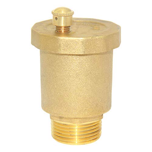Beduan Brass 10500-Ve Automatic Float Valve, 3/8'' Male Thread Air Release Valve Air Bleeder Valve Vent Valve