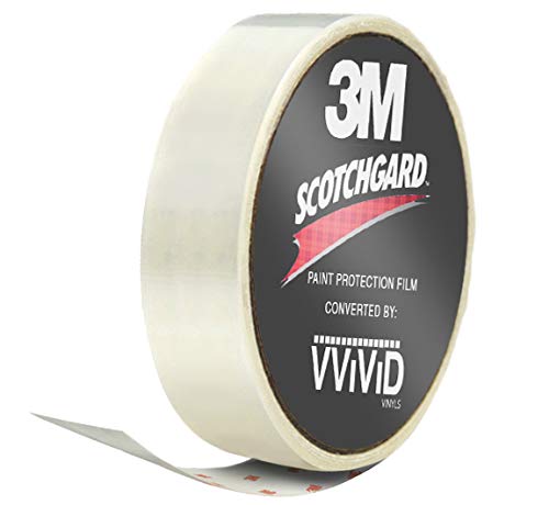 Vvivid 3M Clear Paint Surface Protection Vinyl Wrap 2 Inch Wide Tape Roll (2 Inch X 60 Inch)
