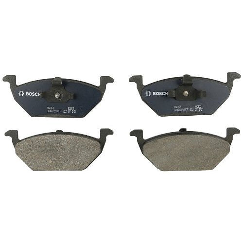 BOSCH BP768 QuietCast Premium Semi-Metallic Disc Brake Pad Set - Compatible with Select Volkswagen Beetle, Golf, Jetta; FRONT