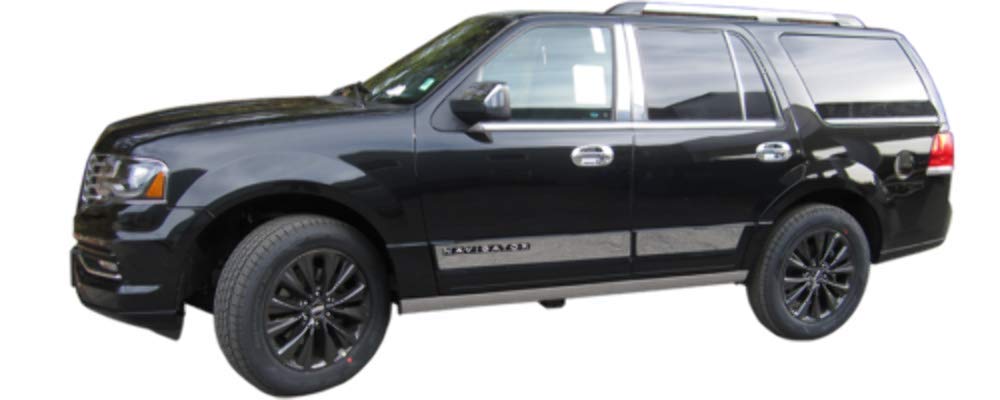 QAA is Compatible with 1997-2005 Ford Expedition, 1997-2003 Ford F-150, 1998-2002 Lincoln Navigator 4 Piece Molded Stainless Ste