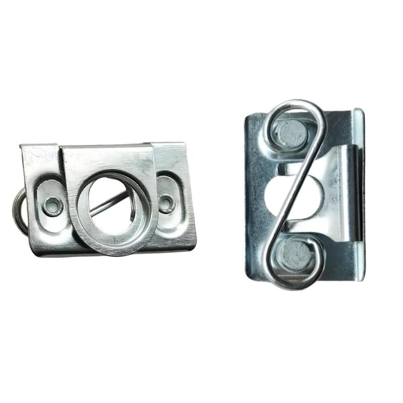 VPZMT Ball Head 1/4 Turn Saddlebag Mount Receptacles for Harley Davidson Touring Hardbags 1993-2013, Chrome, Alloy Steel