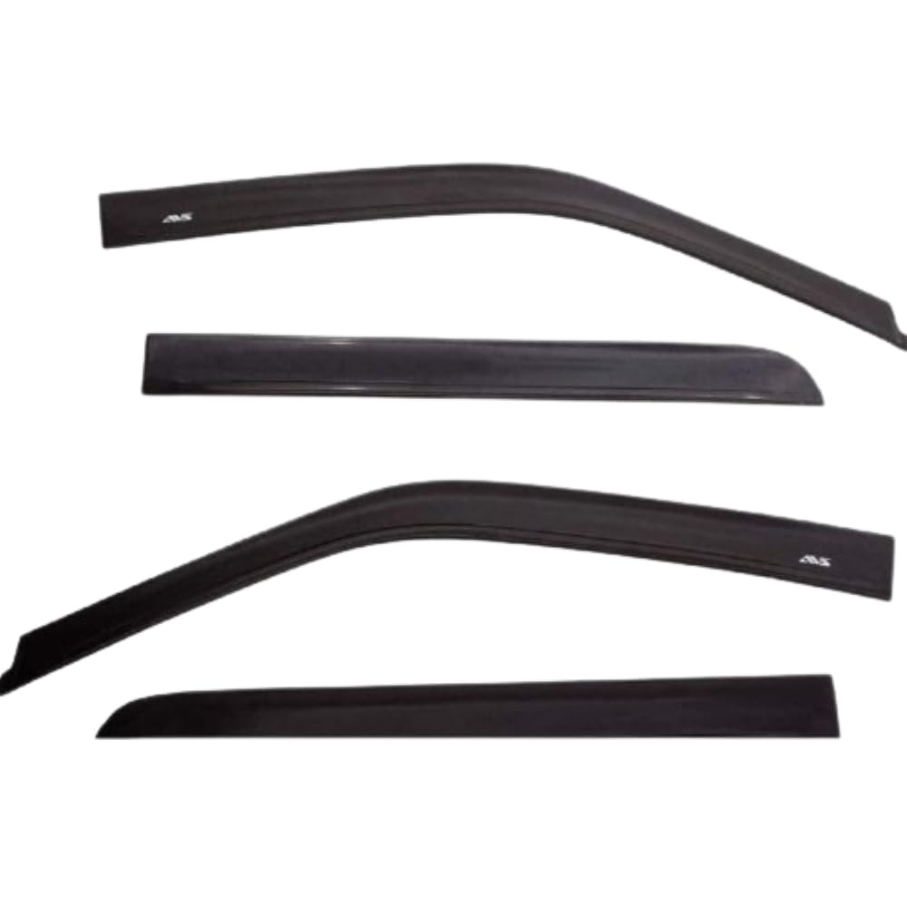 Auto Ventshade [Avs] In-Channel Rain Guards For 2016 - 2023 Toyota Tacoma Double Cab, 4 Pcs. | Window Vent Visors - Smoke | 1947