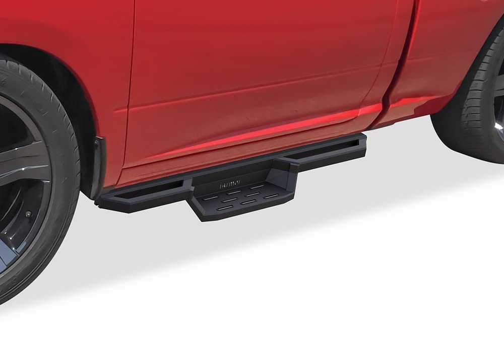Aps Stainless Steel Pocket Steps Running Boards Side Bars Compatible With Dodge Ram 1500 2009-2018 Regular Cab & Ram 2500 3500 2010-2024