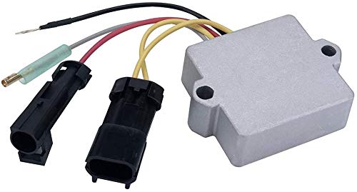 Voltage Regulator Rectifier Fits for Mercury Marine Outboard 5 Wires 4 Stroke 30 40 50 60 Hp 30HP 40HP 50HP 60HP Repl.# 893640T0