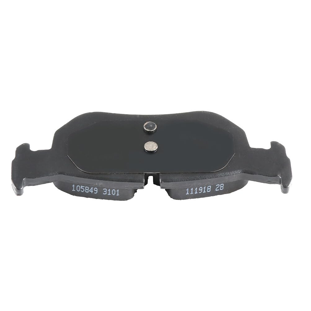 Eccpp D1267-7286 4Pcs Rear Semi Metallic Disc Brake Pad Set Fit For Bmw 128I 2008-2013,For 323I 2006-2011,For 325I 2006,For 325X