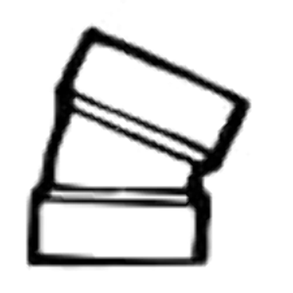 Lasalle Bristol 632551 1-1/2 Bend Elbow (Quantity 4)