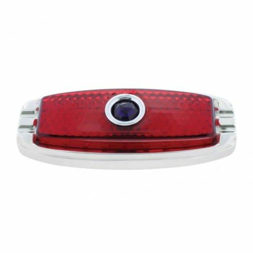 United Pacific Tail Light, 39 LED with Flush Mount Bezel, Red, for 1941-1948 Chevy Car