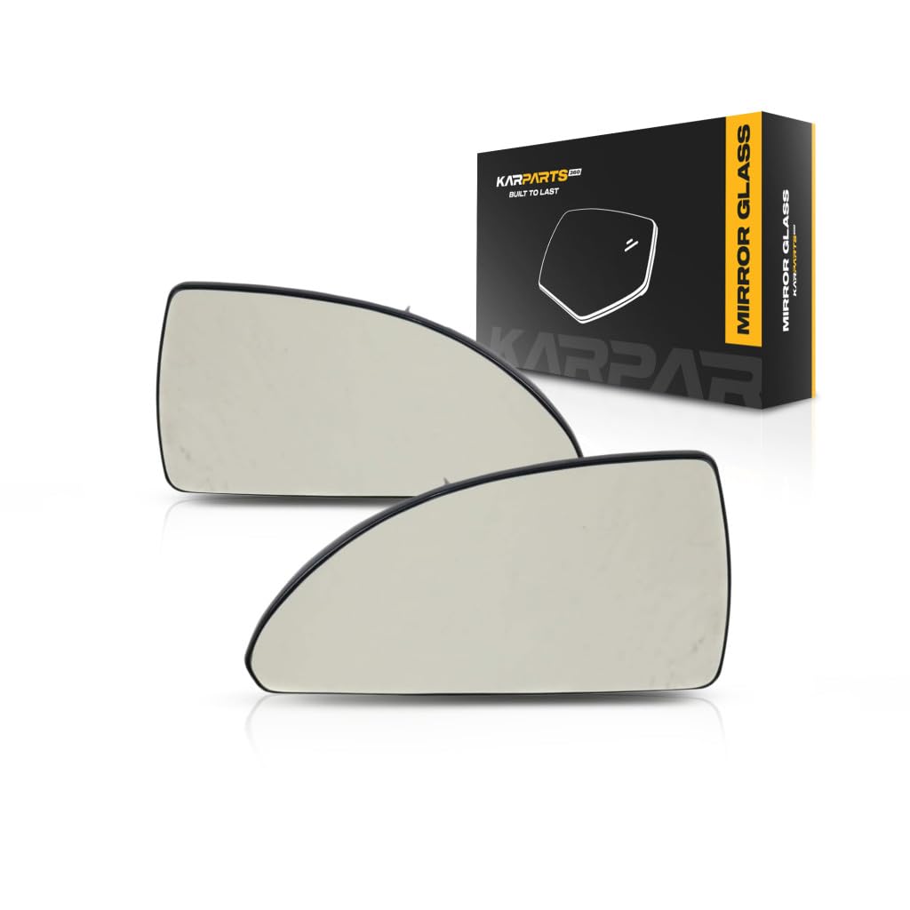 For Chevy Impala 2006-2013 Mirror Glass Driver and Passenger Side | Pair | Heate WBCARB08KTDPN2C