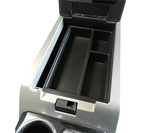 Vehicle Ocd - Center Console Organizer Tray For Ford F150 (2009-2014) (Floor Shift W/Bucket Seat Only) - Made In Usa - Slx141