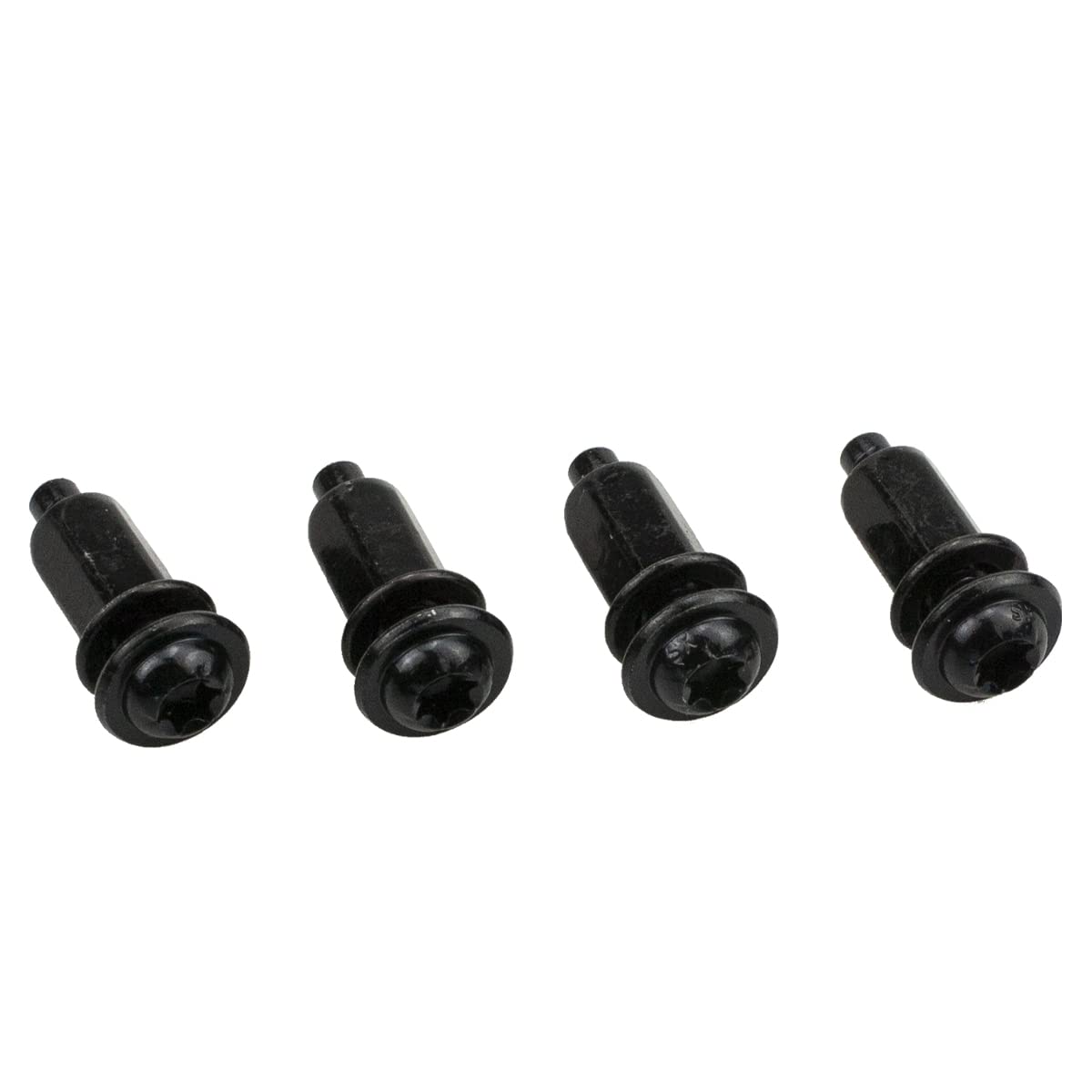 RLB-HILON Tailgate Molding Cap Hardware Kits (4PCS Screw Bolts and 4PCS Nuts) Compatible with Chevrolet GMC Silverado Sierra 200