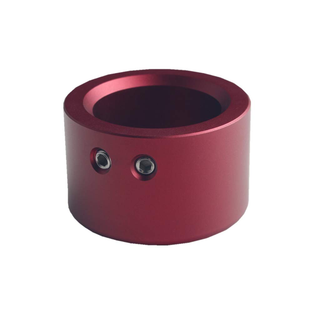 JGR Red Front Axle Nut Cover Caps for Harley Softail Electra Road Glide Sportster - Durable Motorcycle Accessories