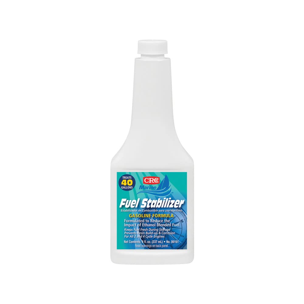 Crc Marine Gasoline Fuel Stabilizer 06161 - 8 Fl. Oz., Concentrated, High Potency Formula