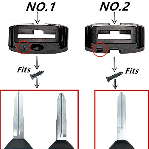 OVIOBOER Replacement Key Fob Shell Case Fits for Mitsubishi Eclipse Endeavor Galant Lancer Outlander Keyless Entry Remote Contro