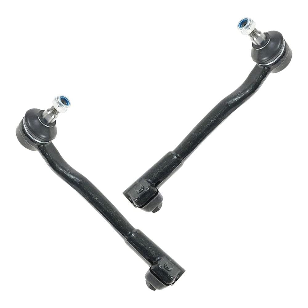 TRQ Front Outer Tie Rod Set Compatible with 1995-2001 BMW 740i 740iL 750iL