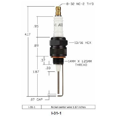 I-31-1 Auburn Igniter (Spark Plug)