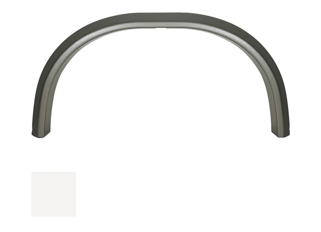 ICON 14519 Fender Skirt, Single, Forest River, FS4405, Polar White