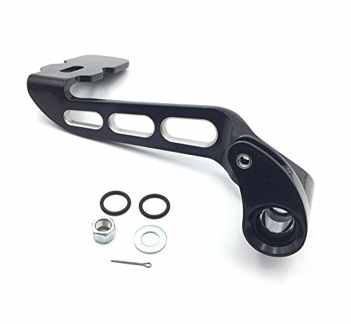 Xkh- Motorcycle Black Billet Rear Brake Lever Brake Pedal Foot Lever 3 Hollow-Out Compatible With 2014-Later Touring Trike Road