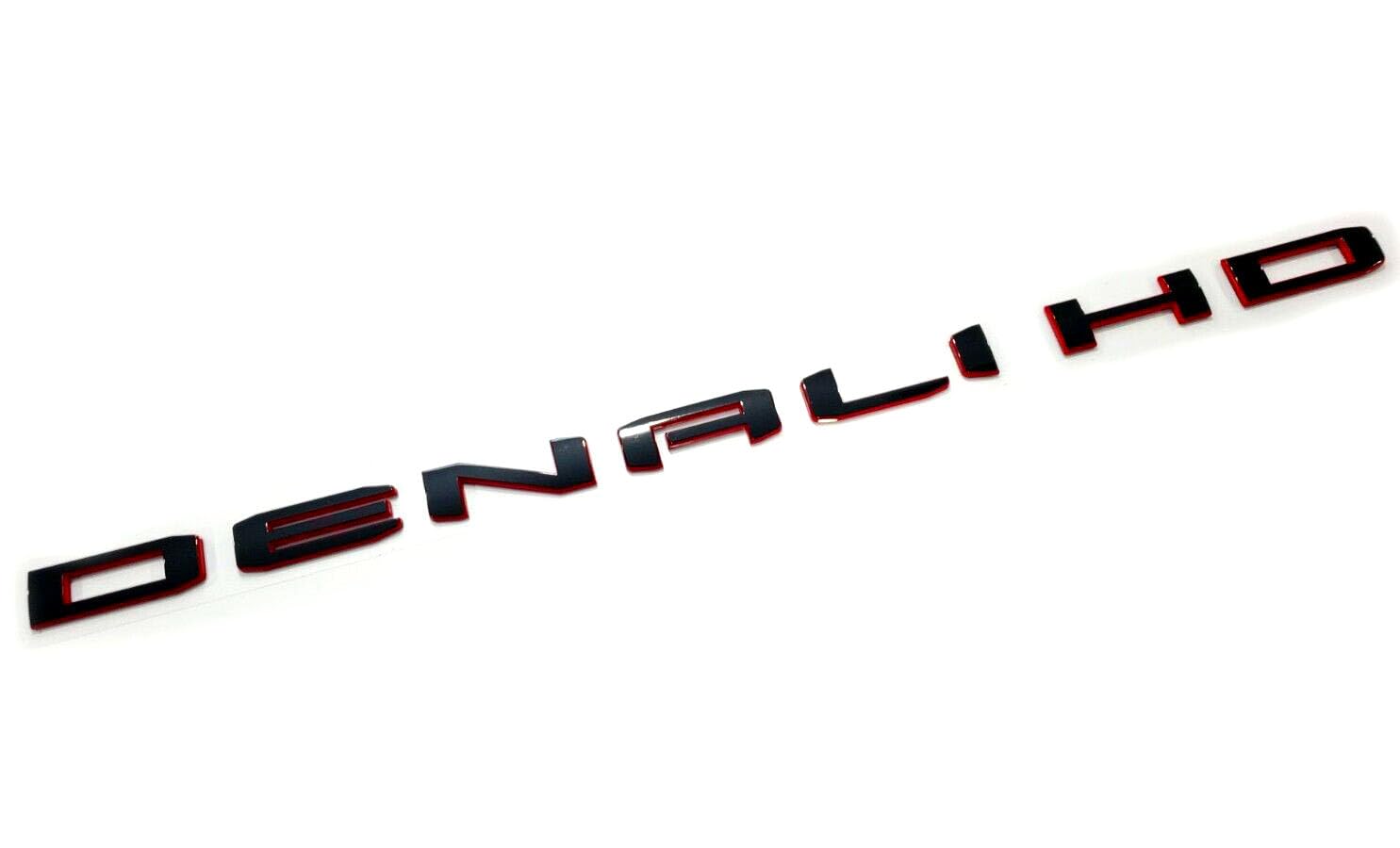 4Pack Set 2019-2025 Emblems Denali Denalihd Plus One Sierra Letters Badges 3D Nameplate Stickers Compatible With Sierra 1500 250