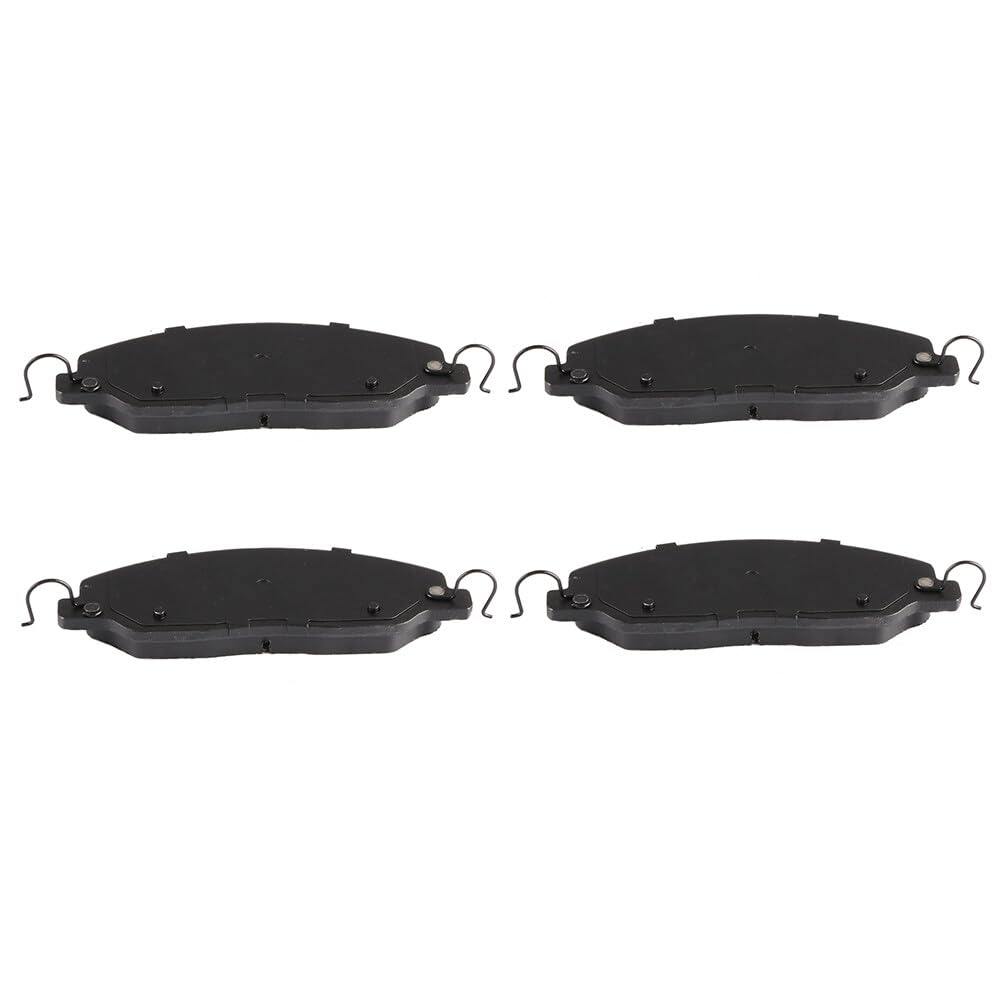 Eccpp D1081-7986 4Pcs Front Semi Metallic Disc Brake Pad Set Fit For Ford For Mustang 2005-2010