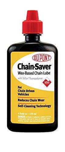 DuPont Teflon Chain-Saver Dry Lubricant, 4 oz - Self-Cleaning, Blend Material, Model DCS104101