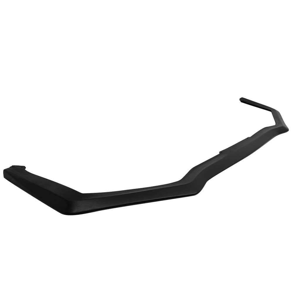 Front Bumper Lip Compatible with 2015-2017 Subaru WRX STI, HD Style Black PU Front Lip Finisher Under Chin Spoiler Add On by IKON MOTORSPORTS 2016