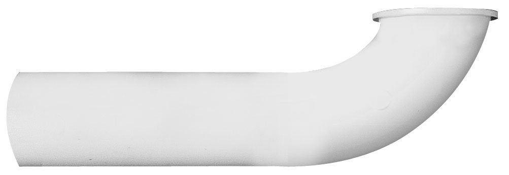 Plumb Pak PP66-15W Wall Tube, 1-1/4 In, Plastic, No Size, White