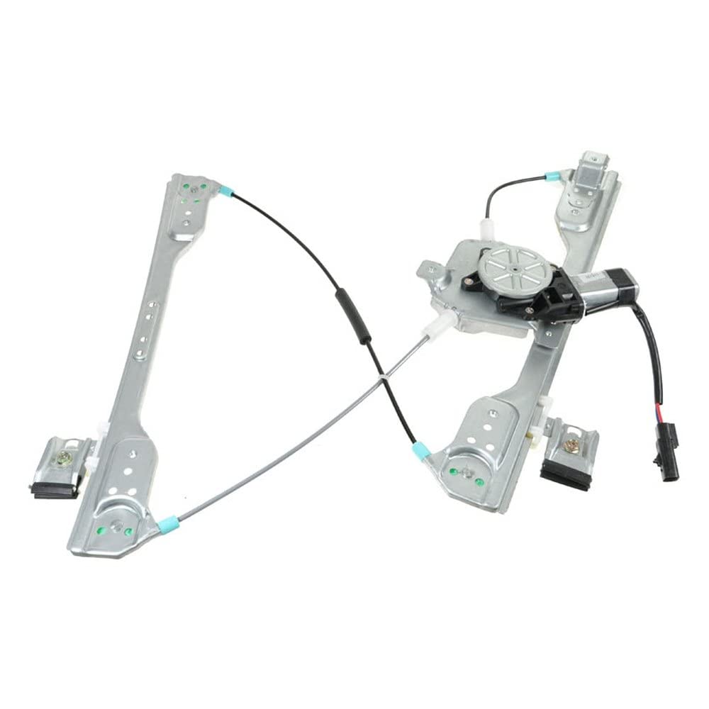Trq Front Right Power Window Regulator & Motor Assembly Passenger Side Compatible With 2005-2010 Chrysler 300 2006-2010 Dodge Ch