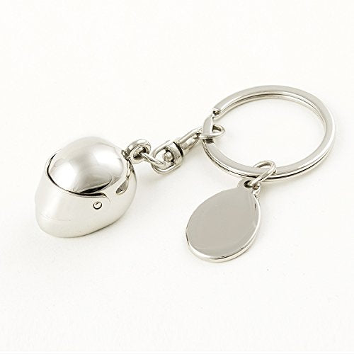 Creative Motorcycle Bicycle Movable Sunshade Helmet Key Chain Ring Keychain Keyring Keyfob