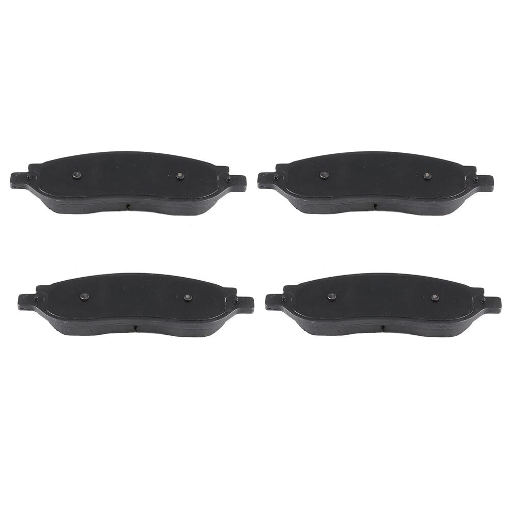 Cciyu D1068 Rear Semi-Metallic Disc Brake Pads Kit For Ford For F-250 Super Duty 2005-2007, For Ford For F-350 Super Duty 2005-2