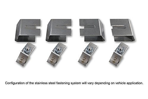 Mgp Caliper Covers 42014Smgpbk Black Powder Coat Finish Front And Rear Caliper Cover, Set Of 4 (Mgp Silver Characters, Engraved)