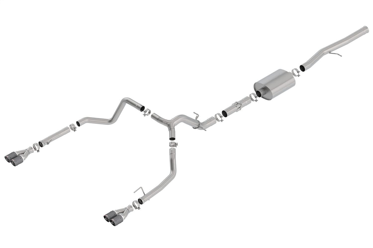 Silverado/Sierra 1500 6.2L 2019 Cat Back Exhaust Atak
