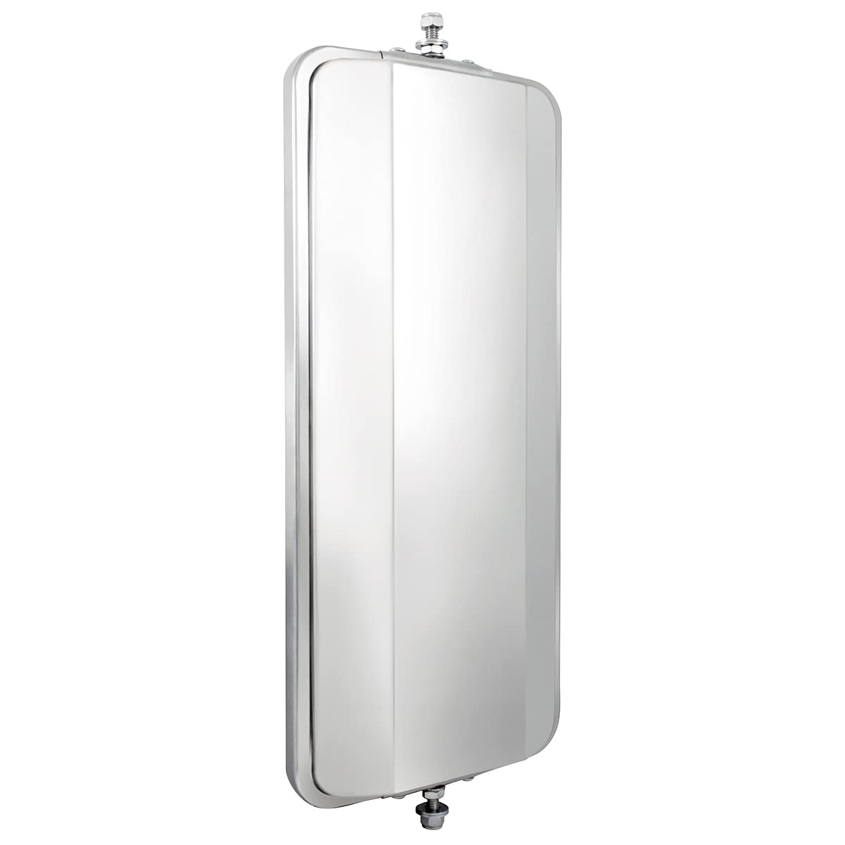 United Pacific 60029 Stainless Steel 7&quot; X 16&quot; West Coast Mirror With Convex Mirror