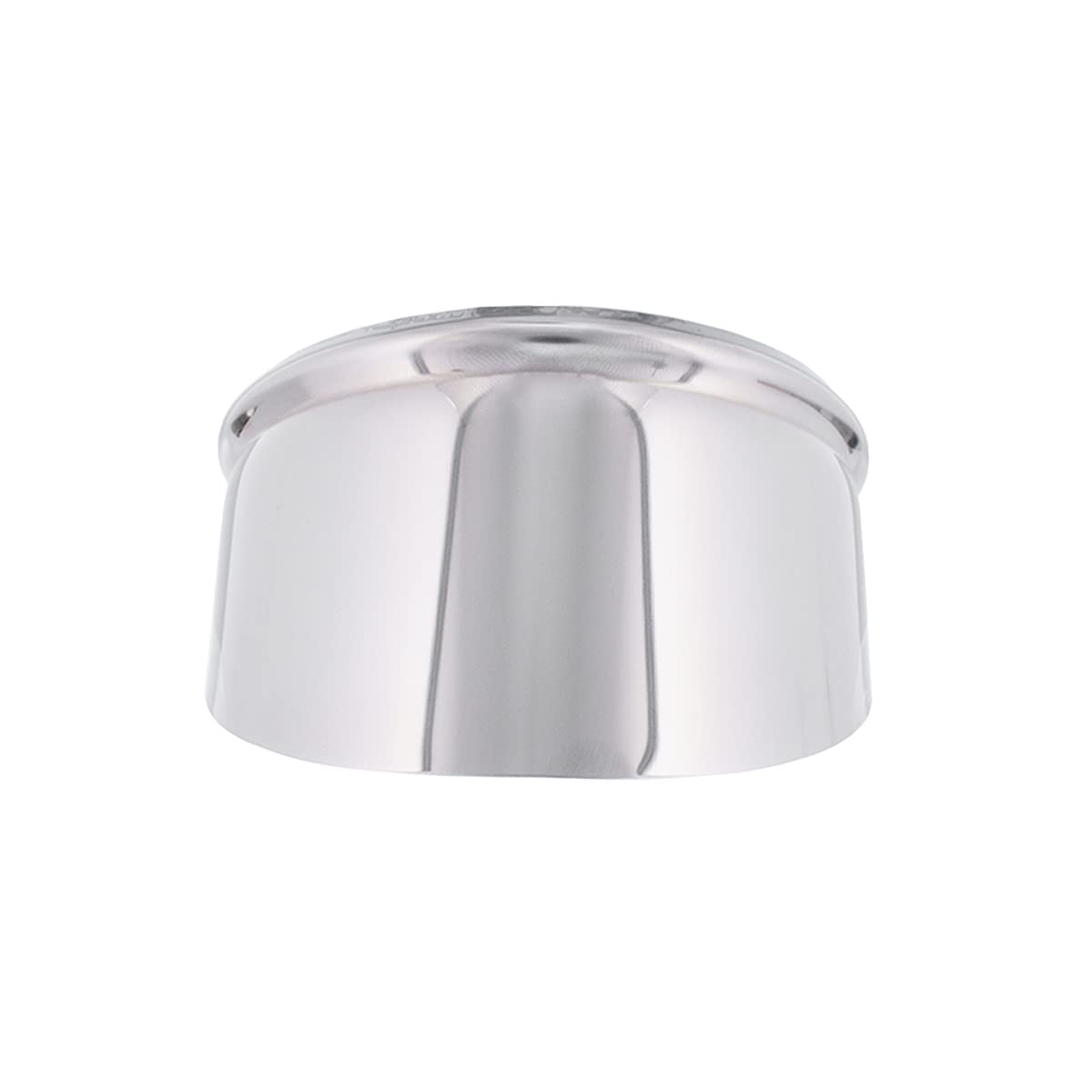 United Pacific C5002 4-inch Round Stainless-Steel Peep Mirror Visor, Highly Polished, Easy Installation, Fits 4-inch Peep Mirror