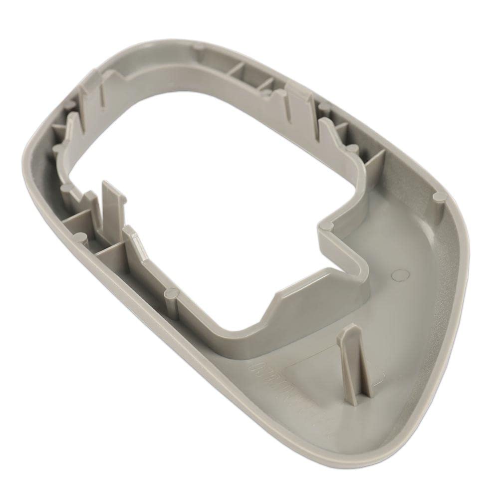 Pit66 Inside Door Handles Bezel, Compatible With 1995-1999 Chevy Tahoe/Fit 1995-1999 Gmc Suburban/Fit 1995-1999 Gmc Yukon Gray #